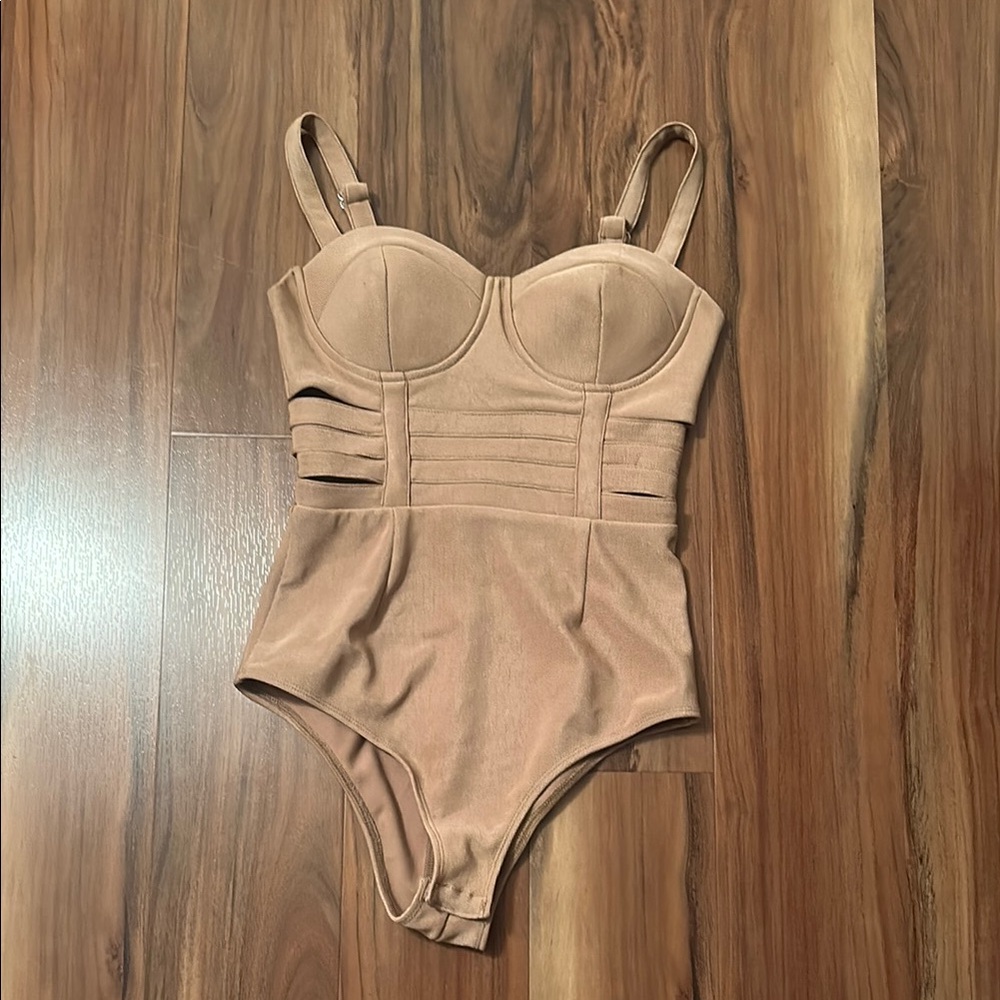 Stylish Tan One Piece